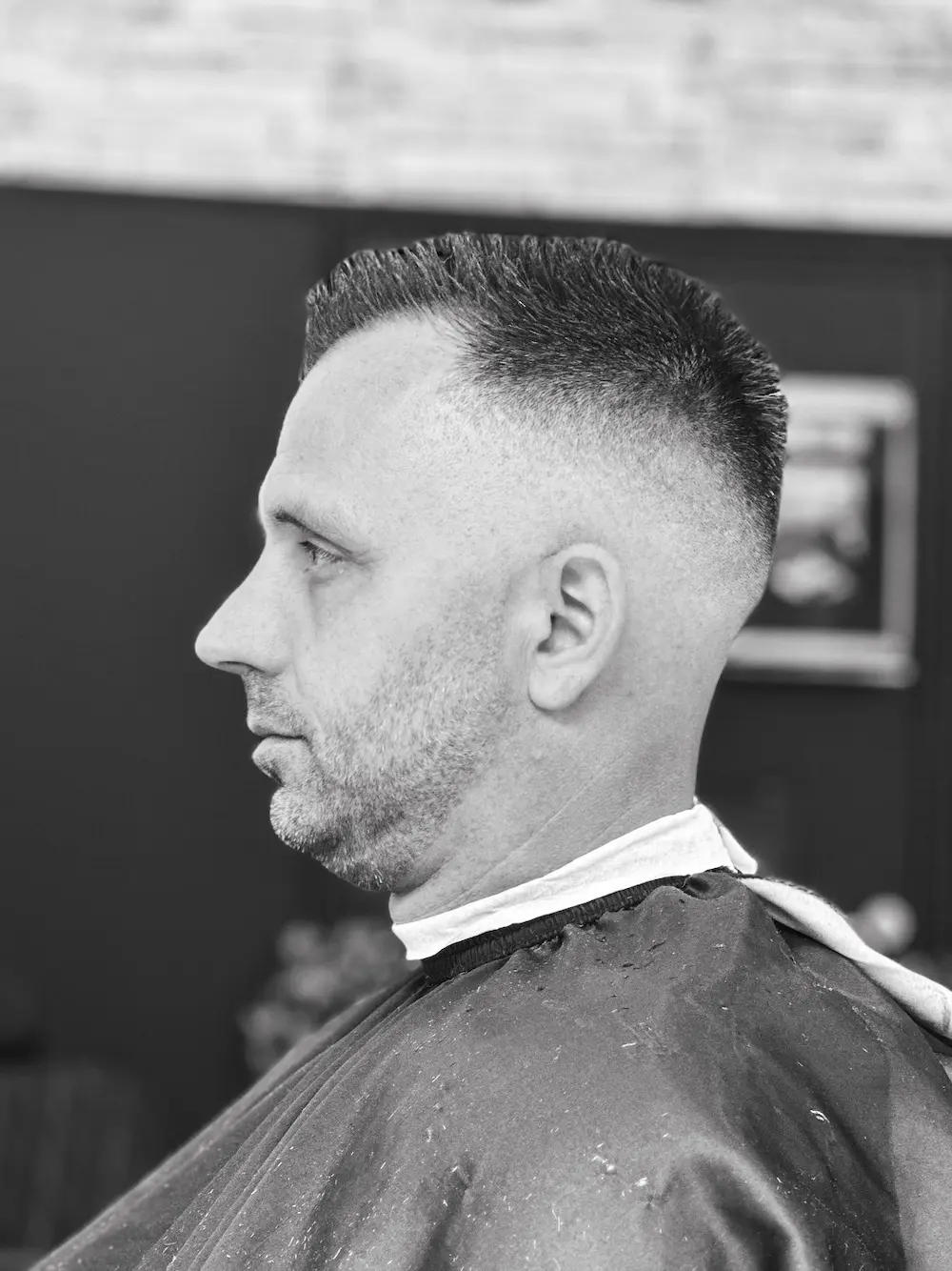 Heren kapsel bij Nehme barbershop in Kampen