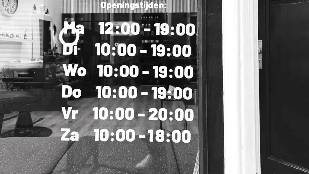 Modern kapsalon van Nehme barbershop in Kampen